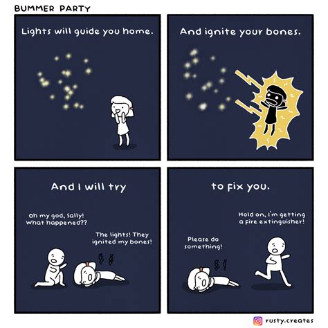 Drew A Comic About My Favorite Coldplay Song Rcoldplay