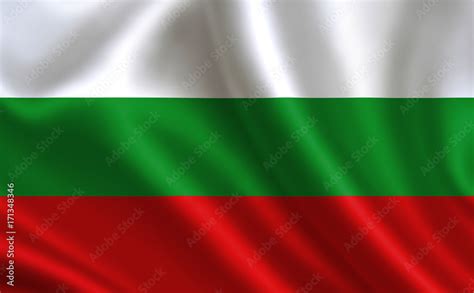 Bulgarian flag. Bulgaria flag. Flag of Bulgaria. Bulgaria flag ...