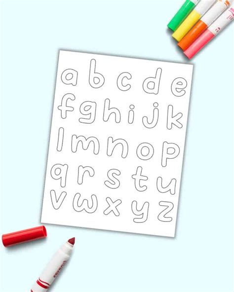 Lowercase Bubble Letters Printable Infoupdate Org