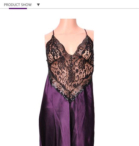 Robe Transparente Nue Fille Nuisette Sexy Nuit Lingerie Robe De Nuit Respirante Buy Robe De