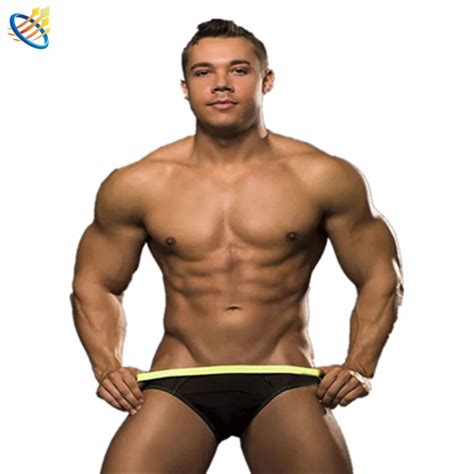 New Sexy Mens Briefs Transparent Mesh See Through Bulge Pouch Underwear Man Gay Erotic