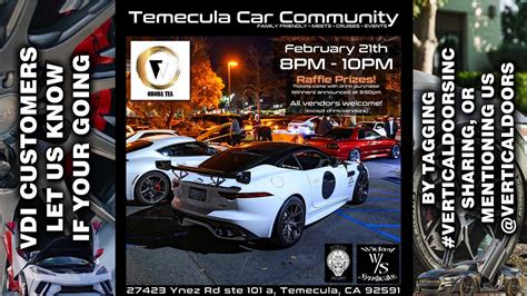 CAR SHOW | 2/21/2024 | TEMECULA , CA | @temecula_car_community ...