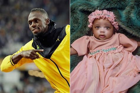 Usain Bolt Shares 1st Photos Of Daughter Reveals Her Name Olympia