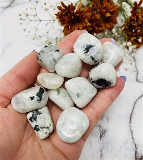 Piedra Lunar Para Equilibrar Energía Emocional Cuarzos