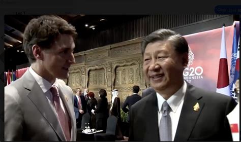 China S Xi Confronts Canada S Trudeau At G Over Media Leaks Vision