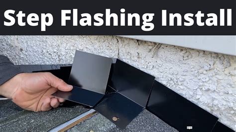 How To Install Step Flashings Youtube