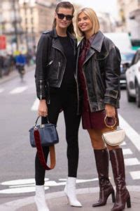 С чем носить куртку косуху: черную, оверсайз, короткую, длинную, фото