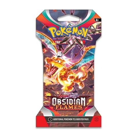 Pokemon Tcg Obsidian Flames Sv03 Sleeved Booster Pack Random Ace