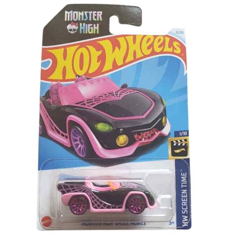 Hot Wheels Car HW Screen Time Monster High Ghoul Mobile Thomas Online