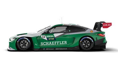 BMW M Motorsport Shows Four DTM Liveries For 2022 M4 GT3