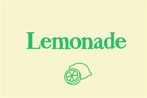 Lemonade Font By Fonty88 · Creative Fabrica