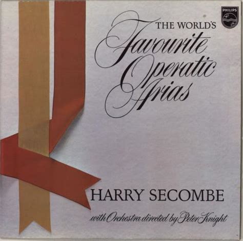 Harry Secombe The World S Favourite Operatic Arias UK Vinyl LP Album