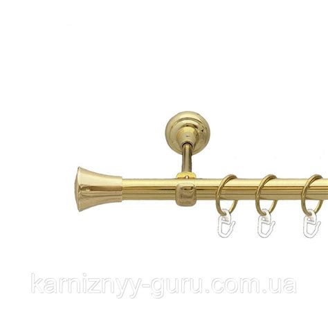 Карниз Orvit Принц металлический однорядный открытый ГЛАДКАЯ труба ...