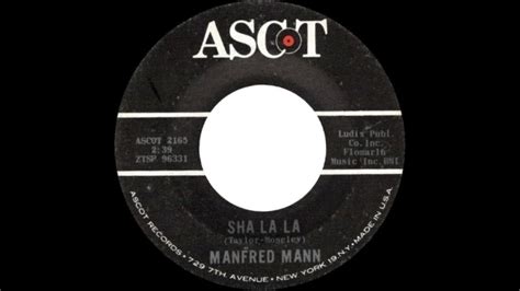 Manfred Mann Sha La La New Stereo Mix Youtube