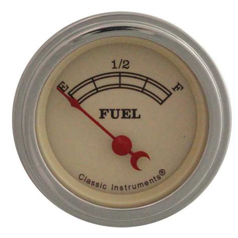 VT11SLF Classic Instruments Vintage Fuel Gauge 75 10 Ohm VT11SLF