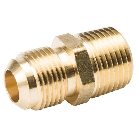 Bandk 12 In Threaded Flare X Mip Adapter Union Fitting At