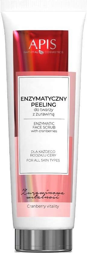 APIS ŻURAWINOWA WITALNOŚĆ Peeling enzymatyczny 100 12783684005 Allegro pl