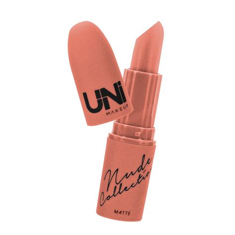 Uni Makeup Batom Bala Nude Collection Ba Ds Und Distribuidora Jcf Maquiagem E