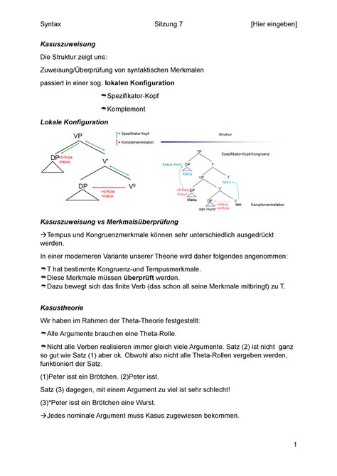 Zu Sa Fa S7 Zusammenfassung Sitzung 7 Syntax Sitzung 7 Hier