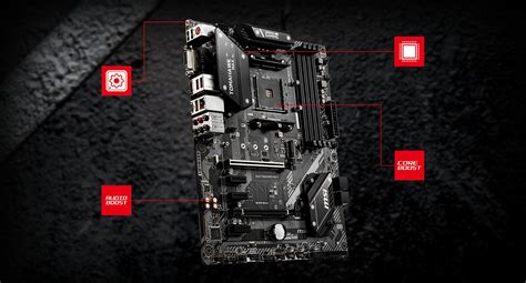 MSI B450 TOMAHAWK MAX II B450 DDR4 (Vga Yok) GLan mATX DVI USB3 HDMI ...