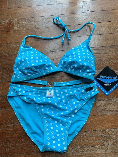 Sky Blue Bikini Set Women S Fashion Swimwear Bikinis Swimsuits On Carousell