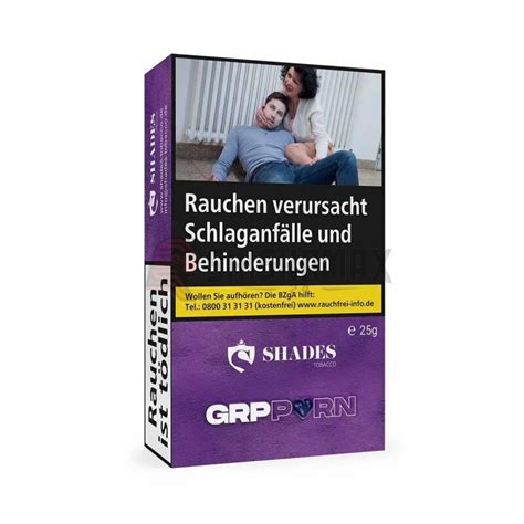 SHADES TOBACCO 25g Grp Porn Shop für Shisha Tabak E Shisha VAP 4 00