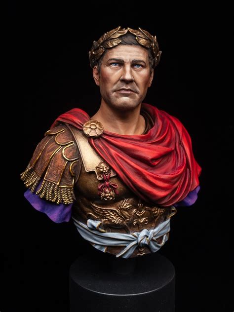 Gaius Julius Caesar by Luděk Cakl Putty Paint