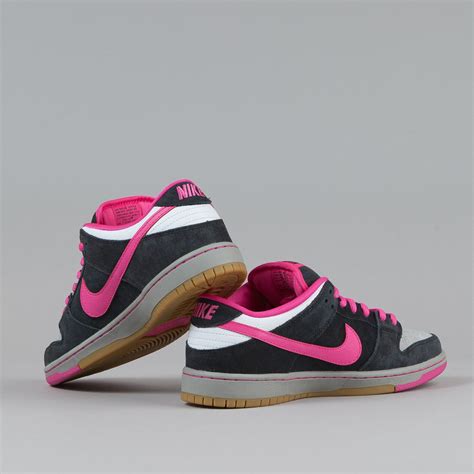 Nike Sb Dunk Low Premium Shoes Disposable Black Pink Flatspot