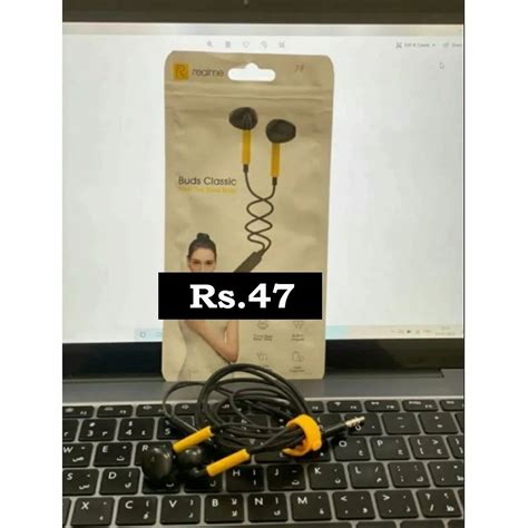 Mobile Black Realme Buds Classic Wired Headphone At Rs 47 Piece In