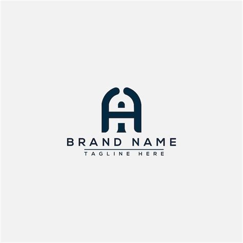 Premium Vector Ha Logo Design Template Vector Graphic Branding Element