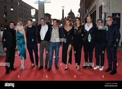 Cast attend the Time is up film red carpet at the Auditorium ...