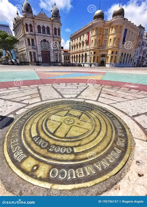 Marco Zero Recife Pernambuco - Graound Zero, Marco Zero in Rio Branco Square in Historic Center ...