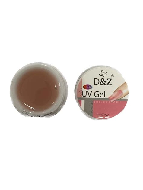GEL D Z UV LED BUILDER 15g COR NUDE 10 Usina Das Unhas