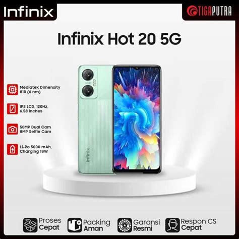 Jual Infinix Hot G Ram Gb Rom Gb Hz Mp Dual Camera Di Seller Tigaputra