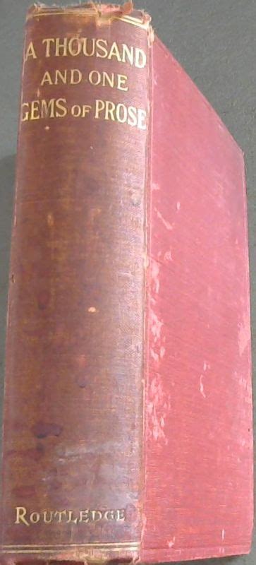 A Thousand And One Gems Of English Poetry