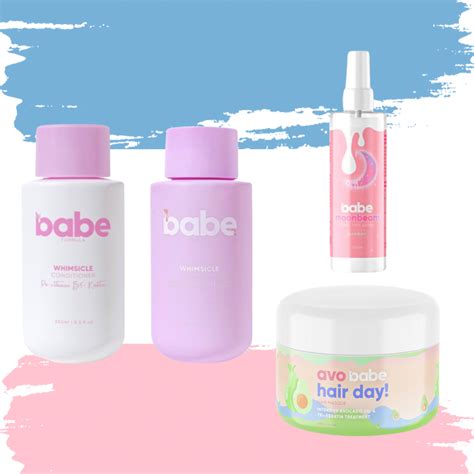 Original Babe Formula Whimsicle Shampoo And Conditioner With Avo Hair Masque And Moonbeam Hair