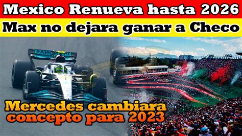 El Adn De Mercedes Cambiara Gp Mexico Para Rato Max Vs Checo Perez F1 2022 Youtube