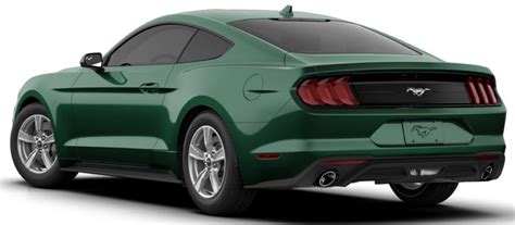 2022 Ford Mustang Gains New Eruption Green Metallic Color Mykcford