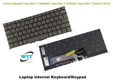 Laptop Internal Keyboard Keypad For Lenovo Ideapad Yoga Slim