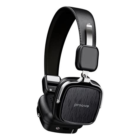 Беспроводные накладные наушники лопухи Proove 70's Classic black ...