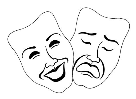 Drama Mask Clip Art