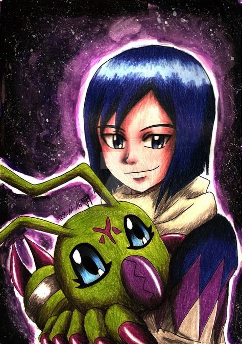Ken + Wormmon by Koza-Kun on DeviantArt