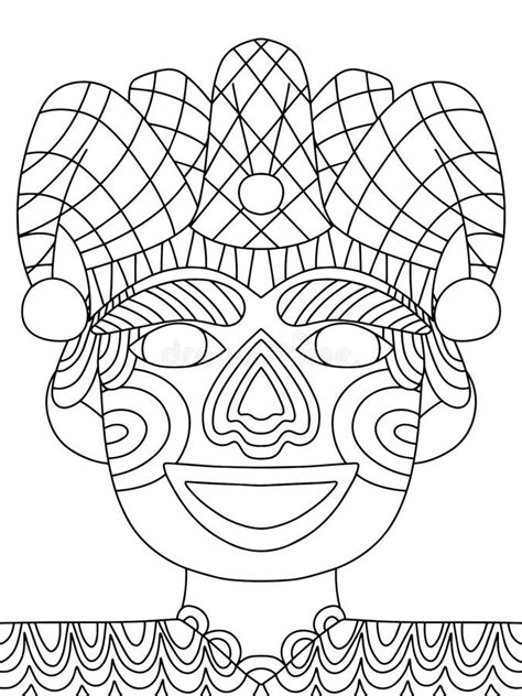 Happy All Fools` Day Black And White Stock Vector Illustration Stock