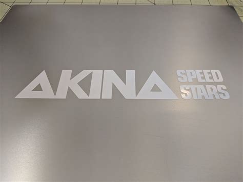 AKINA Speed stars initial D vinyl decal sticker bumper laptop