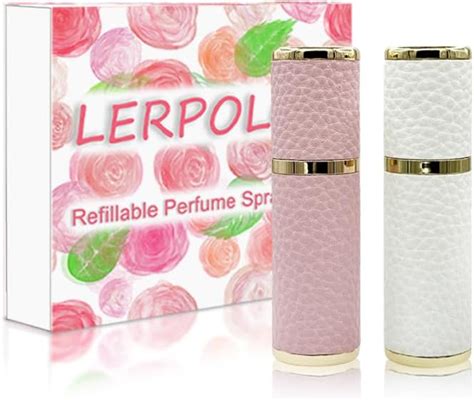 Amazon LERPOLOR 2 PCS Perfume Refillable Bottle 5ml Travel