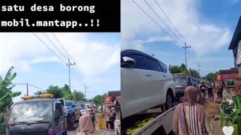 Viral Warga Desa Di Tuban Berbondong Bondong Beli Mobil 1 Rumah Bisa