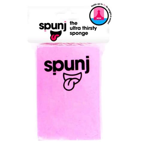 Spunj The Ultra Thirsty Sponge Pink - Branded Household - The Brand For ...