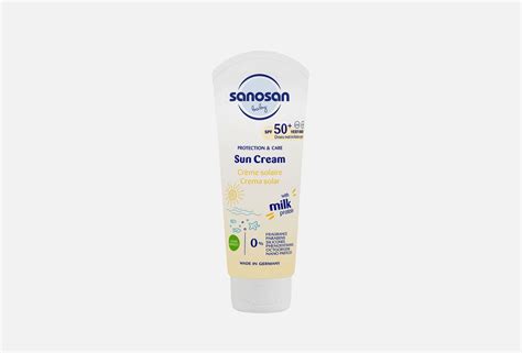 Солнцезащитный крем spf 50+ Sanosan, Sunscreen 75 мл - купить с ...
