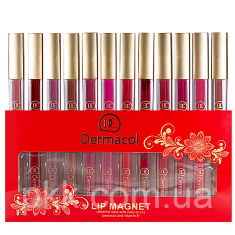 Набор жидких помад для губ Dermacol Lip Magnet 12 шт (ID#1684009025 ...