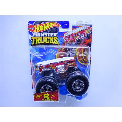 Jual Hot Wheels Monster Trucks Alarm Merah Shopee Indonesia